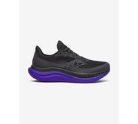 Saucony Triumph 23 GTX Chaussure De Running Sans Stabilisateurs Hommes-Noir,Violet, Pointure 46