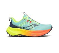 Saucony Chaussures de trail Xodus Ultra 4 Femme Bleu marine / aqua / gris / pomme Taille 40