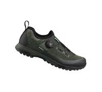 SHIMANO Bicycle Shoes Sh-et701 Chaussures de Cyclisme Unisexe Adulte, Vert, 42 EU