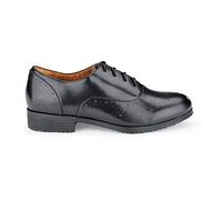 Chaussures Shoes for Crews Kora - Chaussures en Cuir Confortables, Semelles intérieures rembourrées, Semelle antidérapante, Style Classique pour Le Bureau - pour Femmes