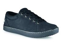 Shoes for Crews Chaussures Mavi - Chaussures en Cuir Confortables, Semelle intérieure rembourrée, antidérapantes, résistantes à l'eau - OB, pour Femmes et Hommes