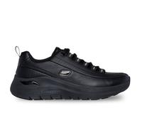 Skechers Baskets Arch Fit 2.0 Star Bound pour Femme, Garniture en Cuir Noir Bronze, 38 EU