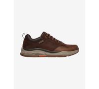 Chaussures Skechers Benago marron gris orange - 44