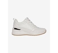 Skechers Femme Billion Million 2 À Lacets Mid, Off White Duraleather Patent Trim, 38 EU