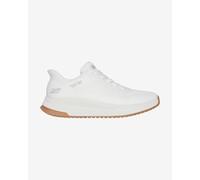 Skechers Femme Bobs Squad 4 Staple Look Basket, White, 40 EU