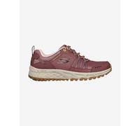 Chaussures Skechers Escape Plan - Endless Pursuit grenat jaune blanc cassé femme - 38