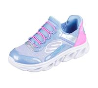 Chaussures - SKECHERS - Flex Glide - Bleu - Mixte - Enfant - Lacets - Plat 34