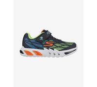 Skechers Garçon Flex-Glow Elite Vorlo Shoes, Bordure Synthétique Bleu Marine, 27 EU