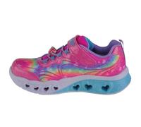 Skechers Mixte Enfant Flutter Heart Lights Groovy Swirl Flat-Sheets Rose 35 EU