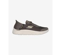Skechers Baskets Go Walk Flex-Hands Up pour Homme, Marron, 43.5 EU