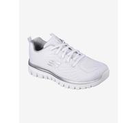Chaussures Skechers Graceful - Get Connected blanc gris argenté femme - 38