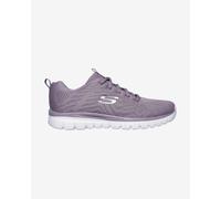 Chaussures Skechers Graceful - Get Connected lilas blanc femme - 40
