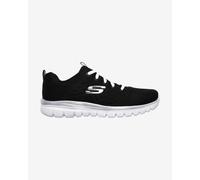 Chaussures Skechers Graceful - Get Connected noir blanc femme - 38