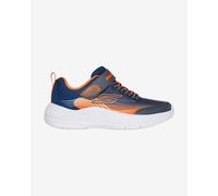 Chaussures Skechers Microspec Advance bleu marine orange garçon - 28