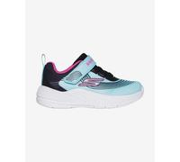 Chaussures Skechers MICROSPEC ADVANCE noir bleu clair fille - 24