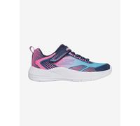 Chaussures Skechers MICROSPEC ADVANCE - OASIS POINT bleu foncé rose fille - 35