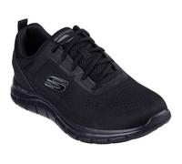 Chaussures Skechers s Broader Homme 232698 BBK - Noir - Homme - Plat - Synthétique - Adulte - Lacets 42