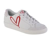Chaussures SKECHERS Side Street Lonely Heart Blanc - Femme/Adulte - Cuir - Lacets 35