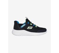 Chaussures Skechers Slip-ins Bounder - Brisk Burst noir bleu enfant - 33