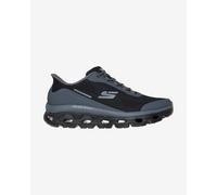 Chaussures Skechers Slip-ins GLIDE-STEP SOLE - GLOVER PEAK noir gris - 44