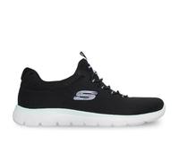 Chaussures - SKECHERS - Summer Blush - Femme - Noir - Lacets - Plat 37