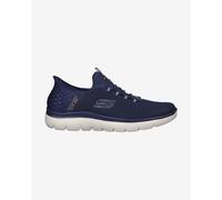 Skechers Summits High Range Baskets Homme, Navy Mesh Trim, 42.5 EU