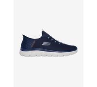 Skechers Homme Summits High Range Espadrilles, Navy Mesh/Trim, 41 EU Large