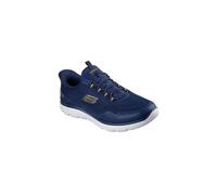 Skechers Homme Summits Chaussures, Bleu Marine, 45 EU