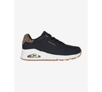 Skechers Baskets Uno Jungle Nite pour Femme, Noir, 39 EU