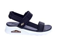Skechers Sandales pour femme Uno Summer Stand2, bordure nylon noir, 39 EU