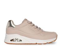 Skechers Uno Shimmer Away Basket Femme, Natural, 40 EU