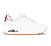 Chaussure Femme - SKECHERS - Uno Shimmer Away - Blanc - Synthétique - Talon Compensé 37