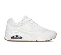 Skechers Baskets femme Uno Stand On Air cuir écologique blanc 39