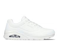 Chaussures Skechers Uno - Stand On Air pour Homme 52458-W Blanc - Lacets - Synthétique - Plat 46