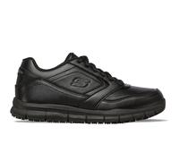 Skechers Femme Nampa Wyola Basket, Black Synthetic (PU), 38 EU