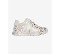 Chaussures Skechers x JGoldcrown Uno Lite Metallic Love blanc cuivre enfant - 35.5
