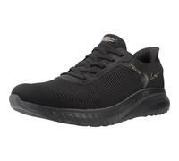 Skechers Femme Bobs Squad Chaos Current Muse Slip-In ENTRAINEUSE, Black Textile, 38 EU