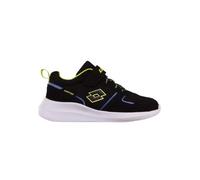 Lotto Combine TC K Basket, Noir/Citron Vert, 27 EU