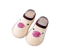 Chaussures Souples bébé Premiers Pas Semelle Flexible Enfants Enfant en Bas âge Chaussures Automne et Hiver garçons et Filles bébé Chaussettes de Sol antidérapant Confortable Couleur