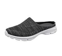 Chaussures Sport Légères Décontractées De Course RembourréEs Semelles Souples Coussin d'air Randonnée Femme Baskets ImpriméEs Couleur Unie Le Fitness Souple Mode