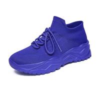 Chaussures Sport Légères Loisirs Confortables De Course RembourréEs avec Bande Lastique Coussin d'air Décontractées en Toile pour Diabétique La Marche Quotidienne Fitness Gym Outdoor Runing