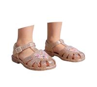 Chaussures Sport pour Filles- Chaussure Plage en Gelée à Bout Ouvert Respirantes à Semelle Souple L'éTé Parfaites pour Les Tout-Petits Et Les Enfants Base