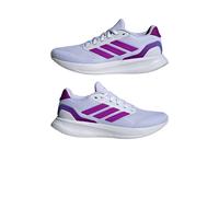 Chaussures sportif running jogging Femme Adidas RunFalcon 5 Woman Fuchsia blan