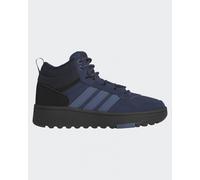 Chaussures sportif Sneakers Garçons Femmes Adidas Hoops 4.0 Mid Winter J Blue