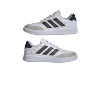 Adidas Chaussures Courtblock Homme - Blanc FTWR/Taupe Oxide/Onix - 42 EU