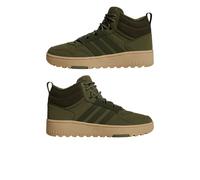 Chaussures sportif Sneakers HOMME Adidas HOOPS 4.0 Mid Winter Vert olive