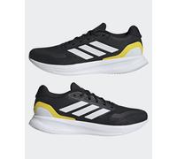 Chaussures sportif Sneakers HOMME Adidas Runfalcon 5 Noir Jaune Running Joggin