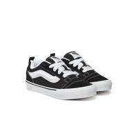 Chaussures sportif Sneakers Unisexe Garçons Femmes Vans Knu Skool Noir Blanc