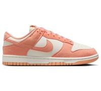 Chaussures sportswear nike dunk low blanc rose femme