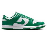 Chaussures sportswear nike dunk low retro blanc vert homme